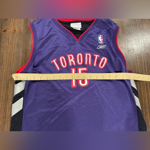 Vintage Reebok Toronto Raptors Vince Carter NBA Basketball Jersey - Picture 8 of 9